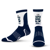 Seattle Seahawks LX Super Bowl Champs Logo - Youth