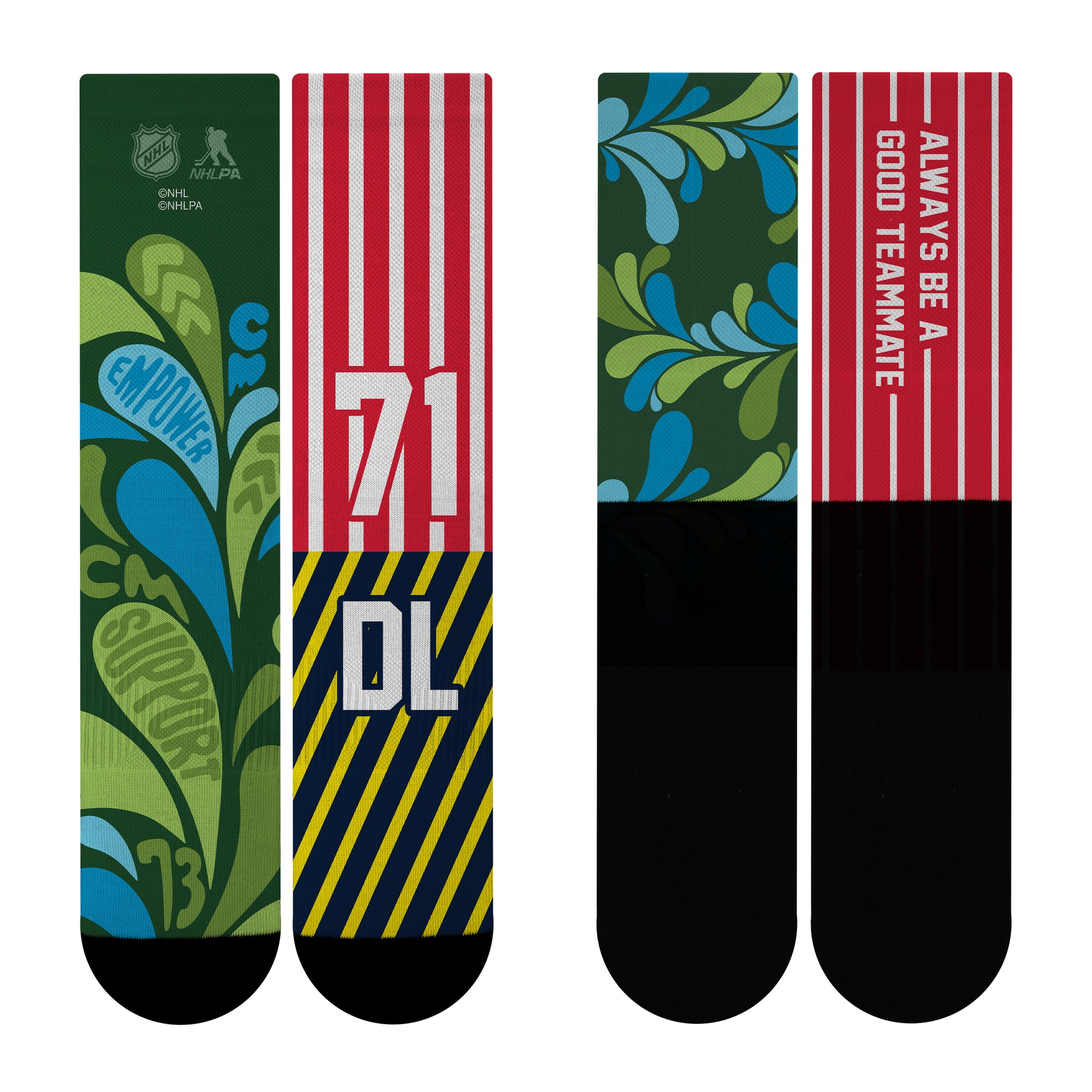 NHL Down Syndrome Awareness- Charlie McAvoy and Dylan Larkin