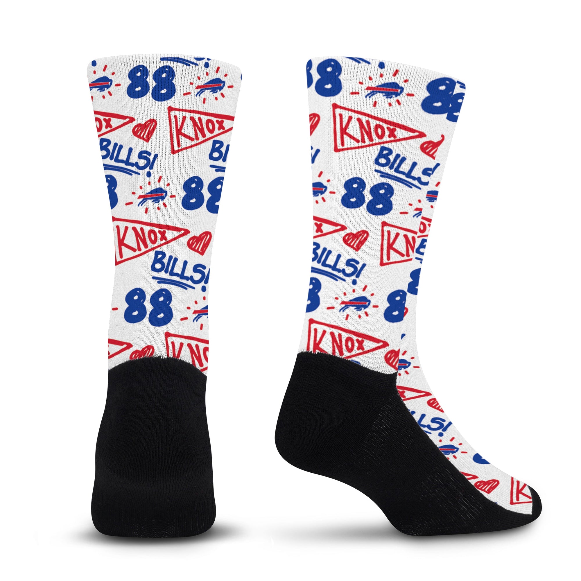 Knox Sox Buffalo Bills Doodles