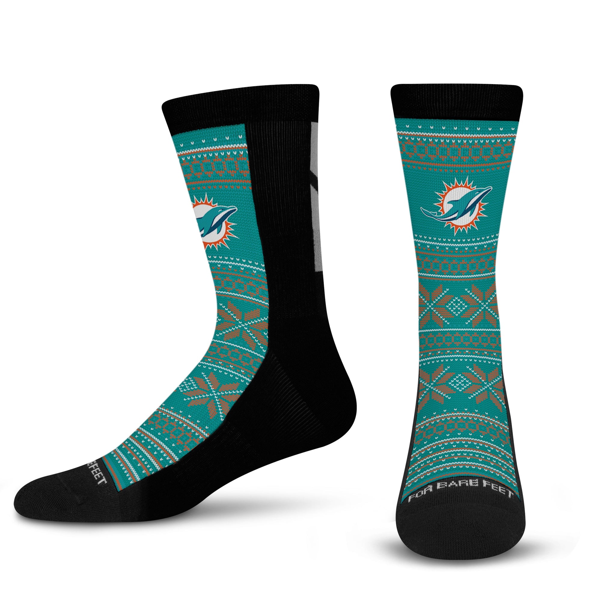 Miami Dolphins Sweater Stitch