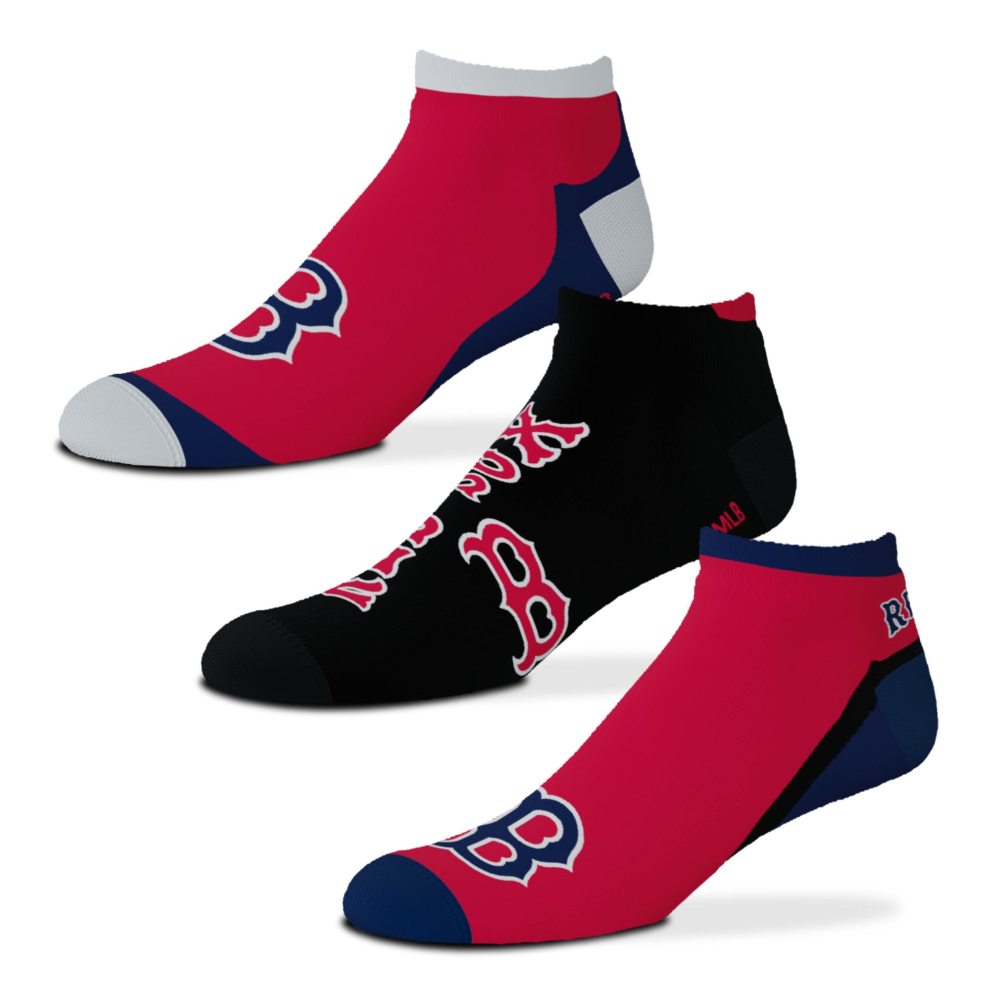Boston Red Sox - Flash 3 Pack Socks
