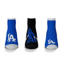 Los Angeles Dodgers - Flash 3 Pack Socks