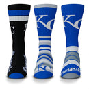 Kansas City Royals - Team Batch (3 Pack) Socks