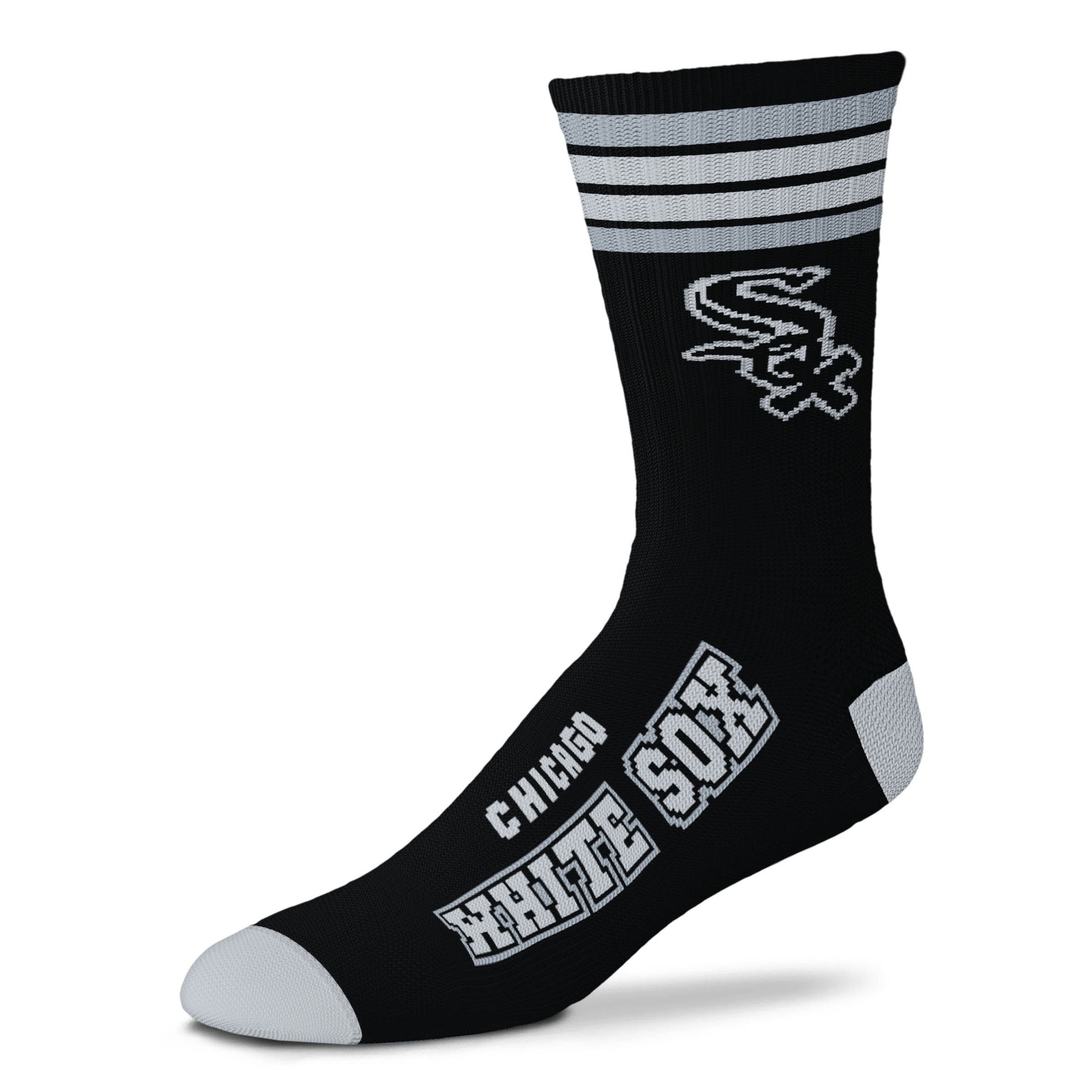 Chicago White Sox - 4 Stripe Deuce Socks