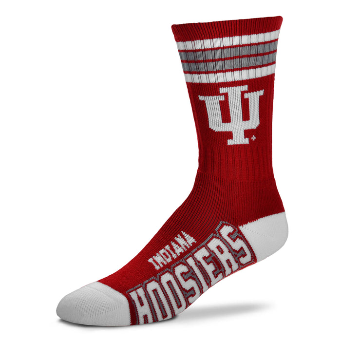 Hoosiers, Indiana Fuzzy Crew Slipper Socks