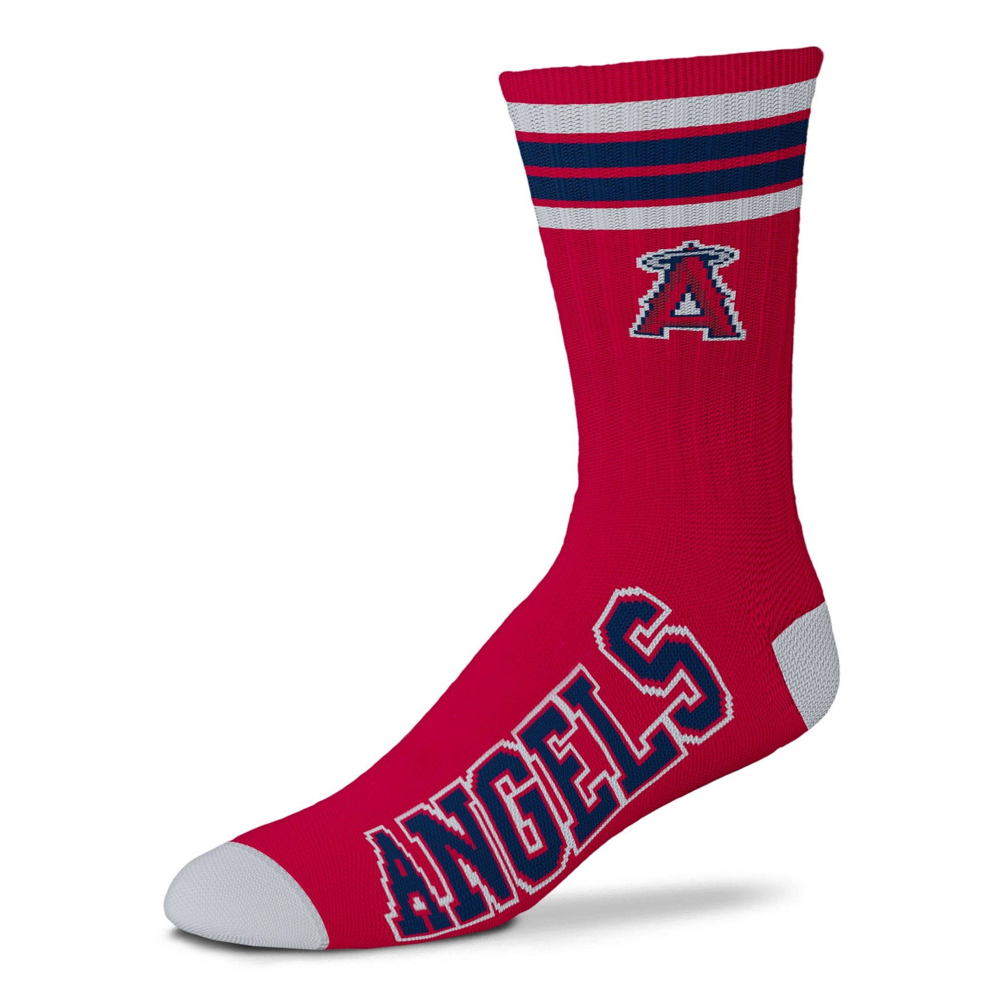 Los Angeles Angels - 4 Stripe Deuce Socks