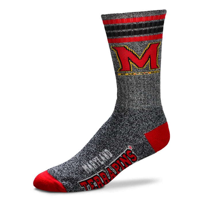 Maryland Terrapins - Marbled 4 Stripe Deuce