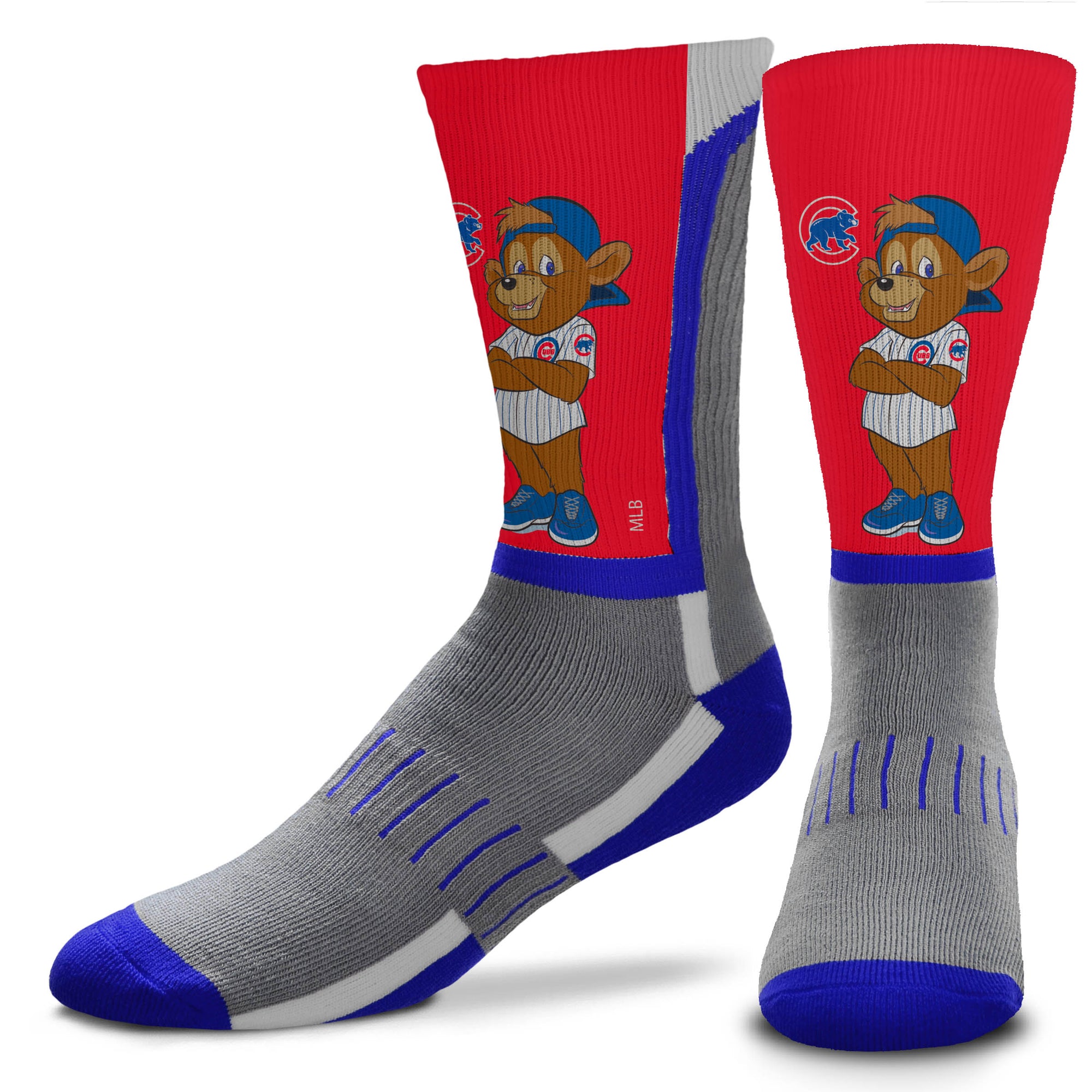 Chicago Cubs - Mascot Snoop V-Curve Socks