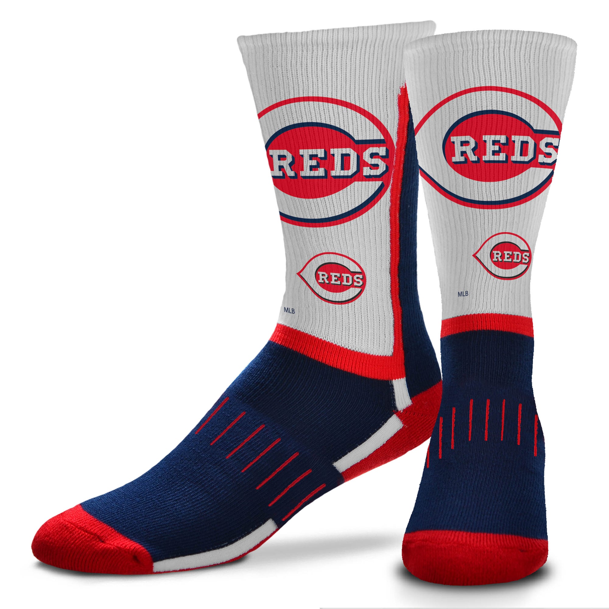 Cincinnati Reds- Patriotic Star Socks