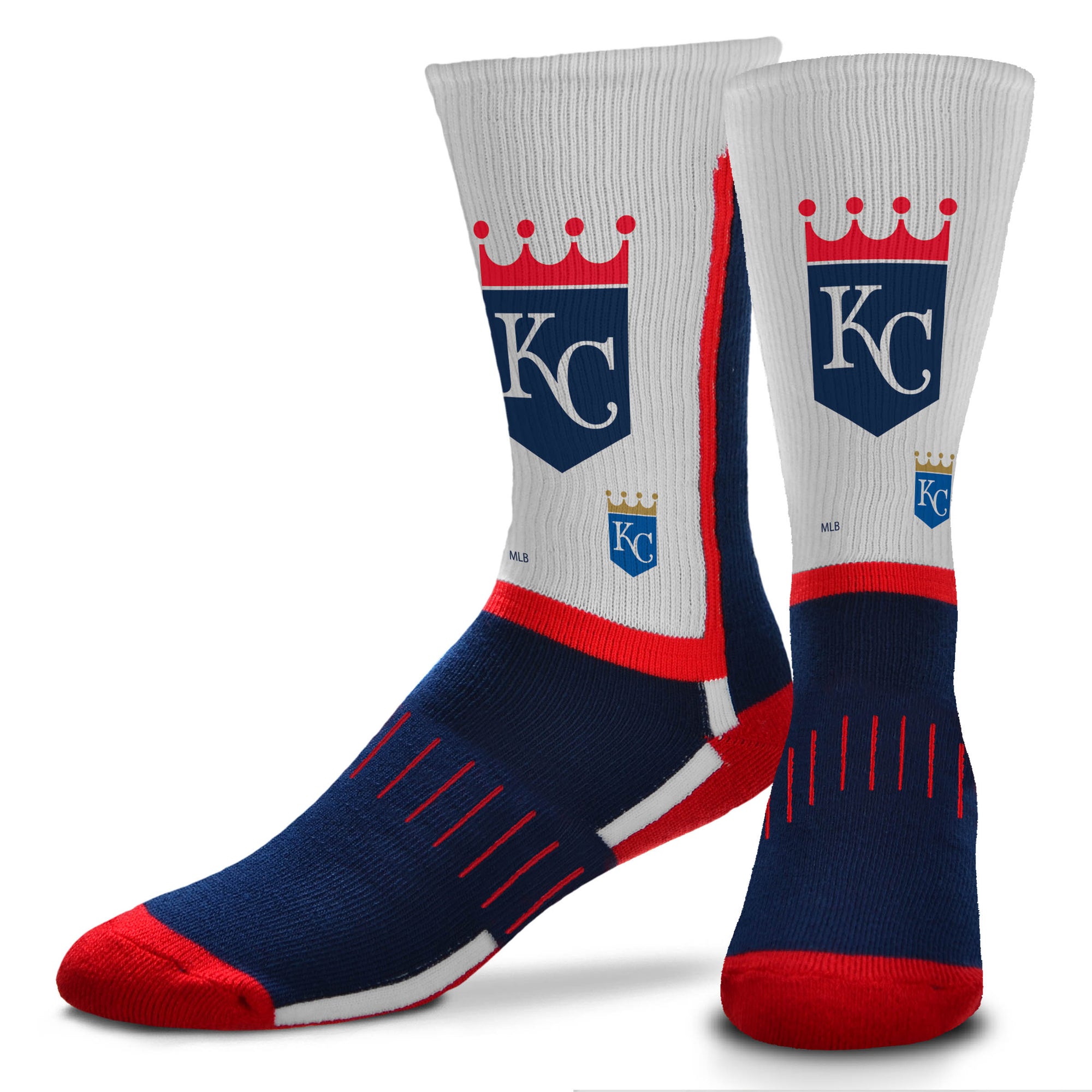 Kansas City Royals- Patriotic Star Socks