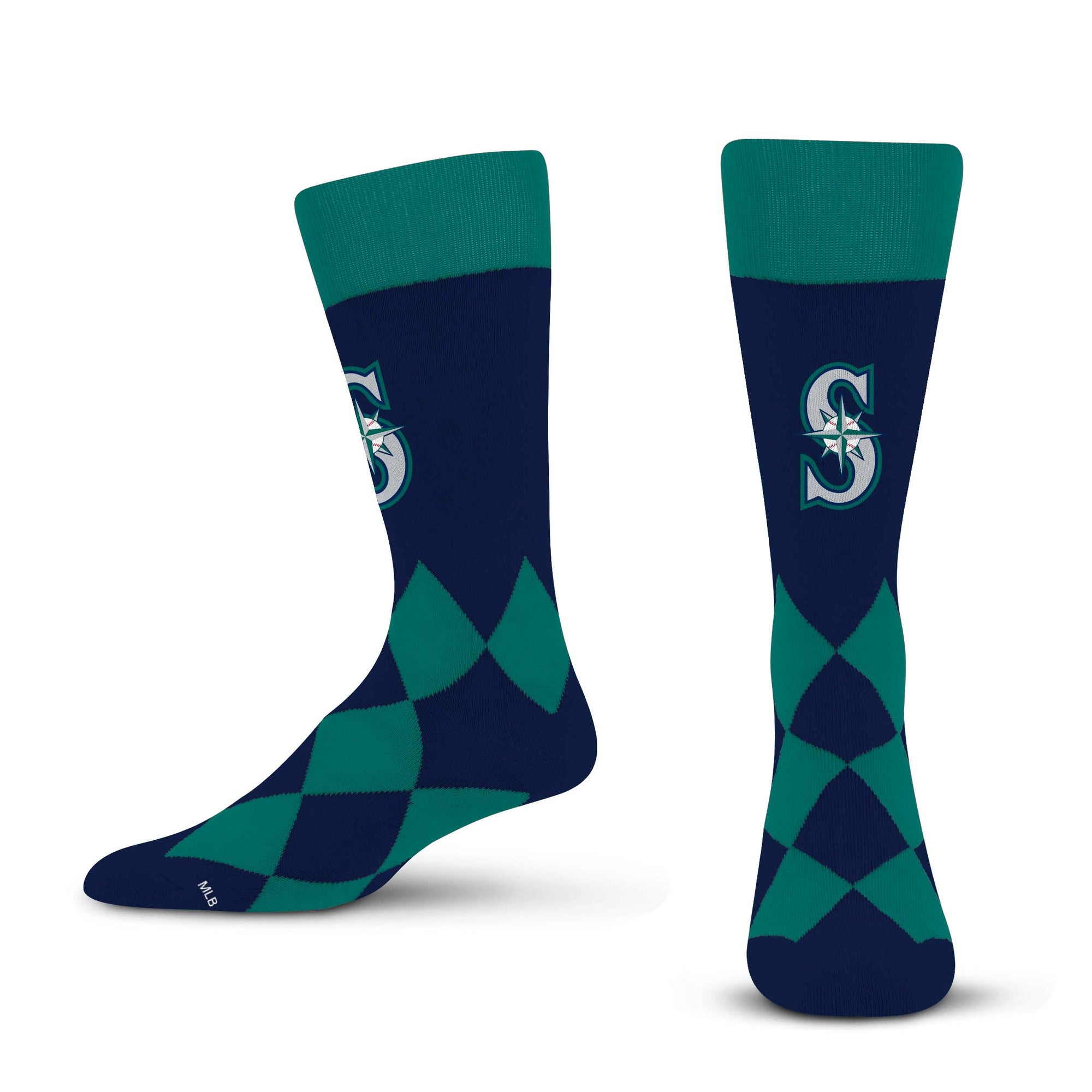 Seattle Mariners Big Diamond Socks