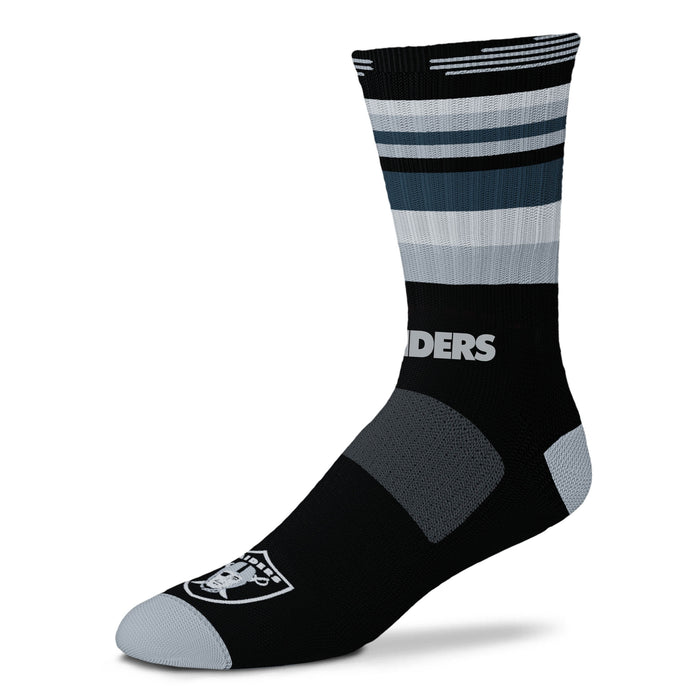For Bare Feet Las Vegas Raiders Spray Zone Socks