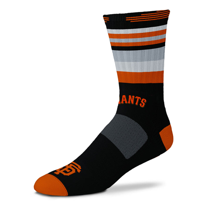 MLB For Bare Feet San Francisco Giants Baseball Lucky Socks Size Large