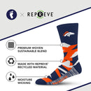 Denver Broncos Breakout Premium Crew Socks
