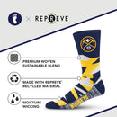 Denver Nuggets Breakout Premium Crew Socks