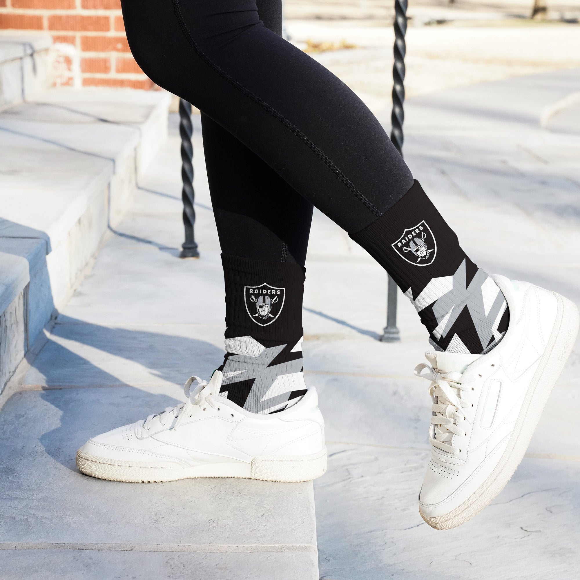 Las Vegas Raiders Breakout Premium Crew Socks