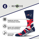 New England Patriots Breakout Premium Crew Socks