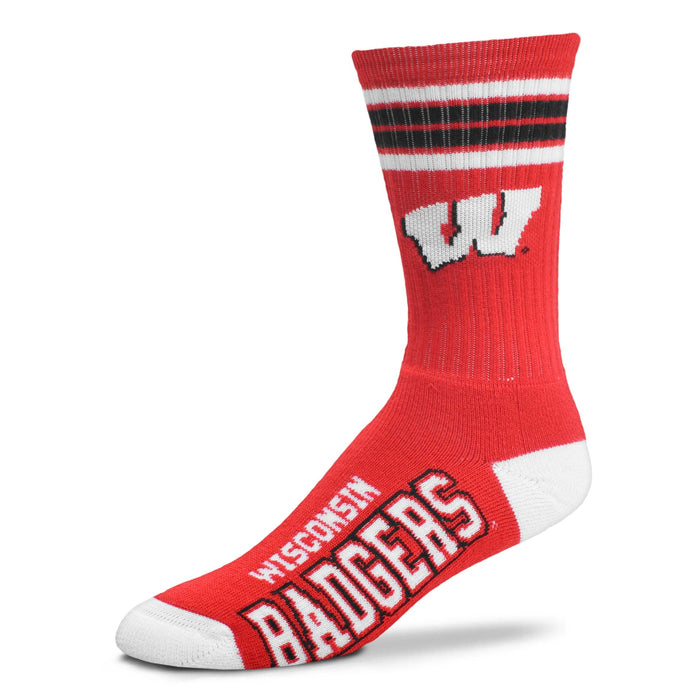 Wisconsin Badgers - 4 Stripe Deuce