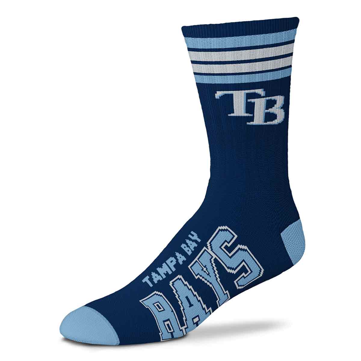 Tampa Bay Rays - 4 Stripe Deuce Socks