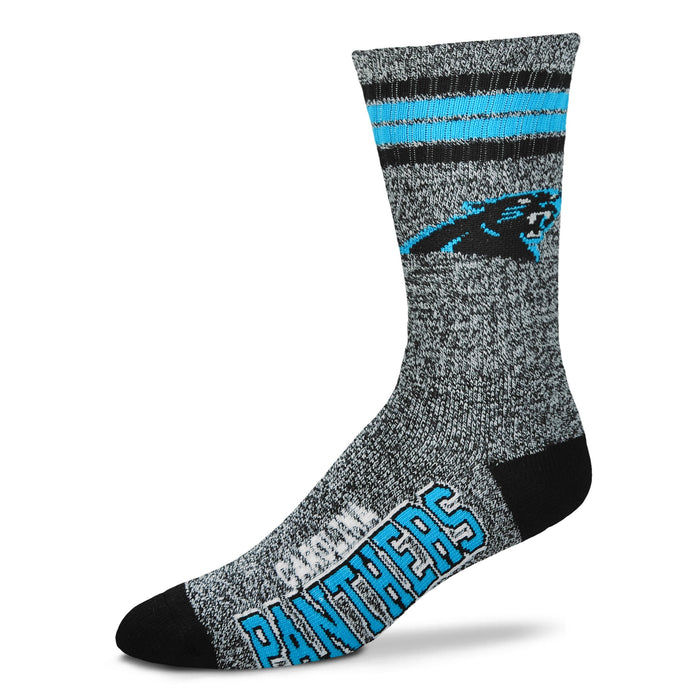 Carolina Panthers - Marbled 4 Stripe Deuce
