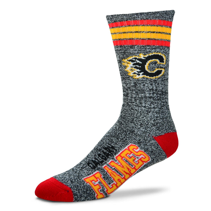 Calgary Flames - Marbled 4 Stripe Deuce