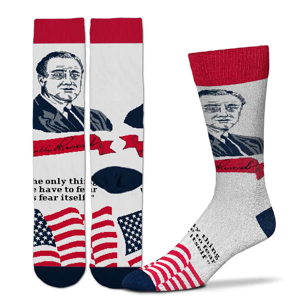 Patriotic Selfie - Franklin Roosevelt