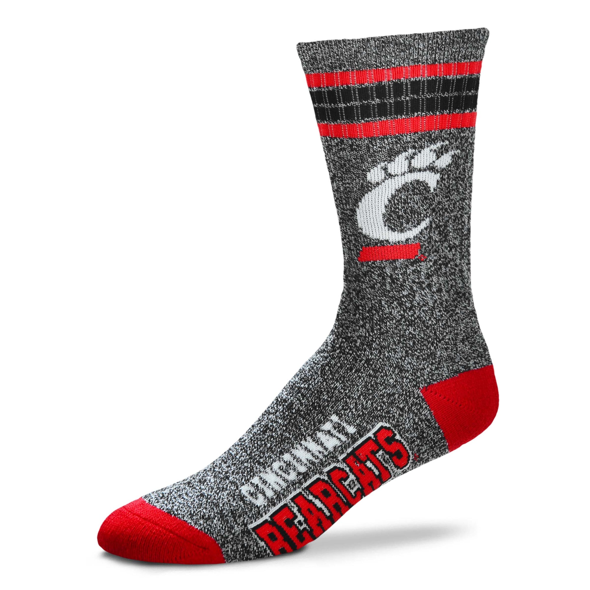 Cincinnati Bearcats - Marbled 4 Stripe Deuce