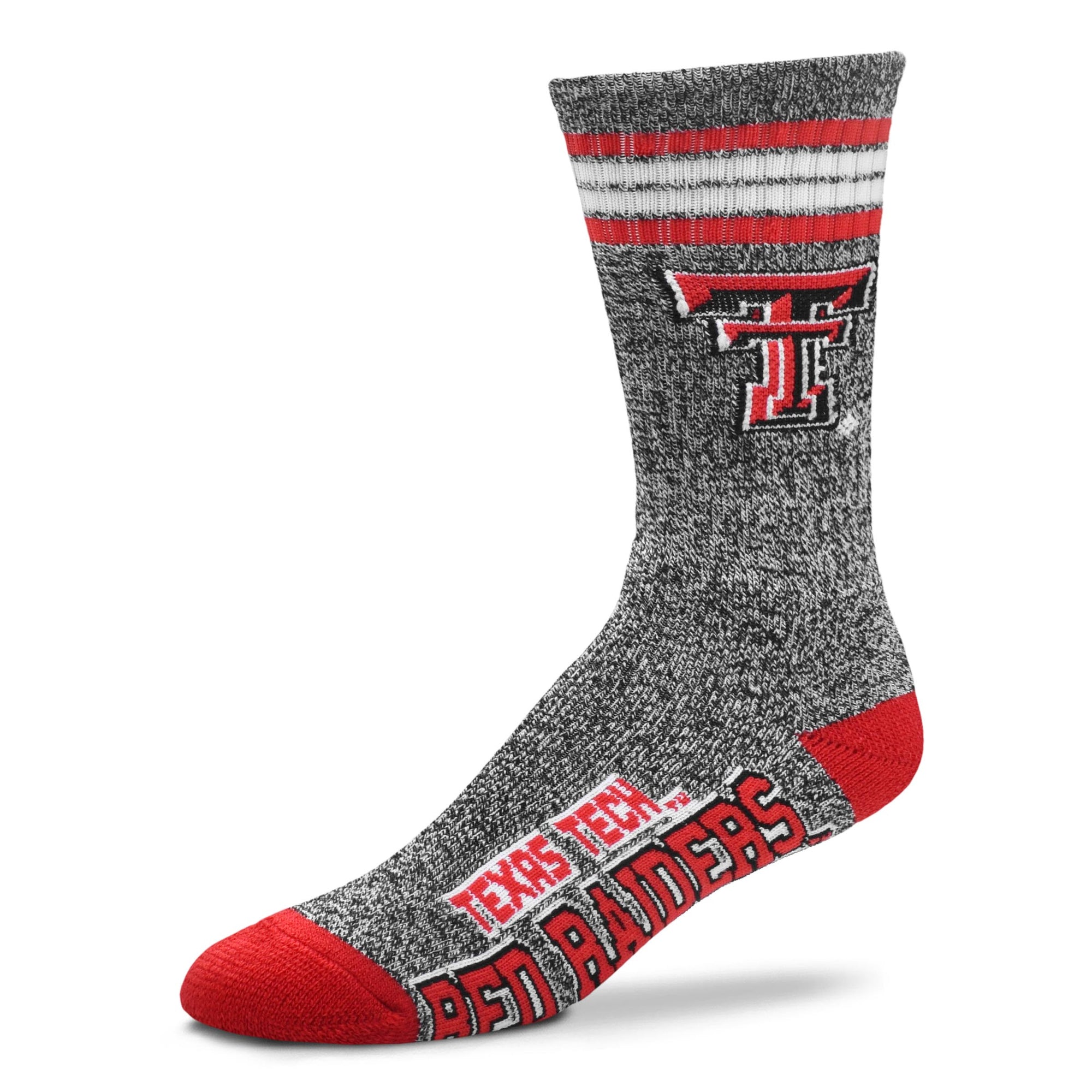 Texas Tech Red Raiders - Marbled 4 Stripe Deuce