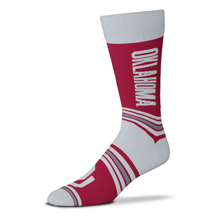 CALCETINES NEGROS CON LETRAS DE OKLAHOMA SOONERS – JR'S SPORTS