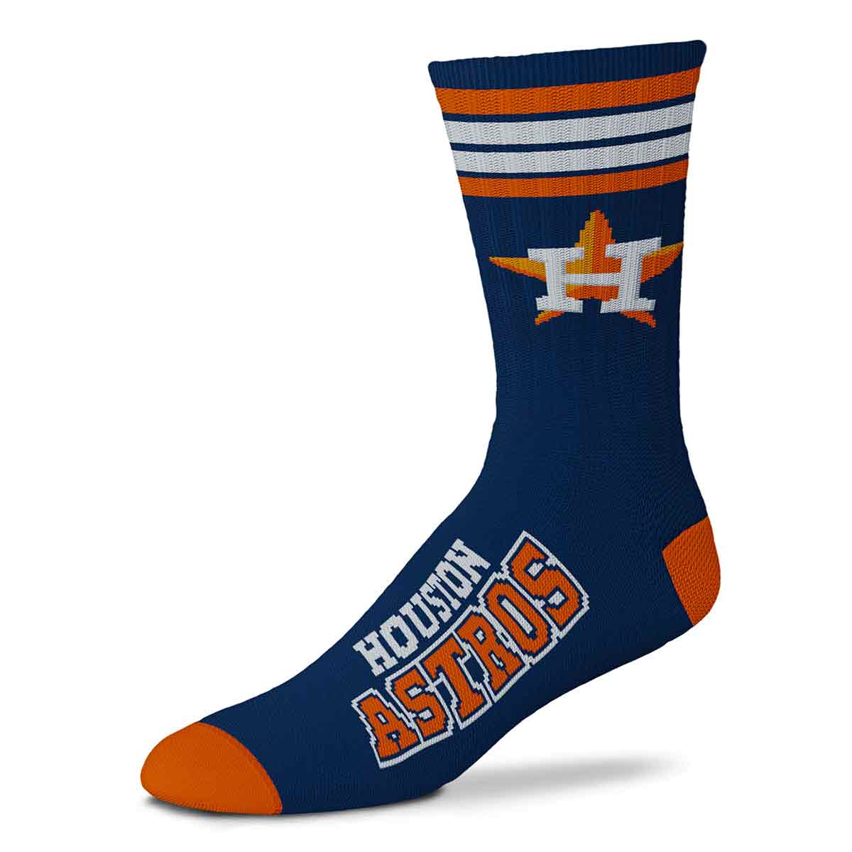 Houston Astros - 4 Stripe Deuce Socks