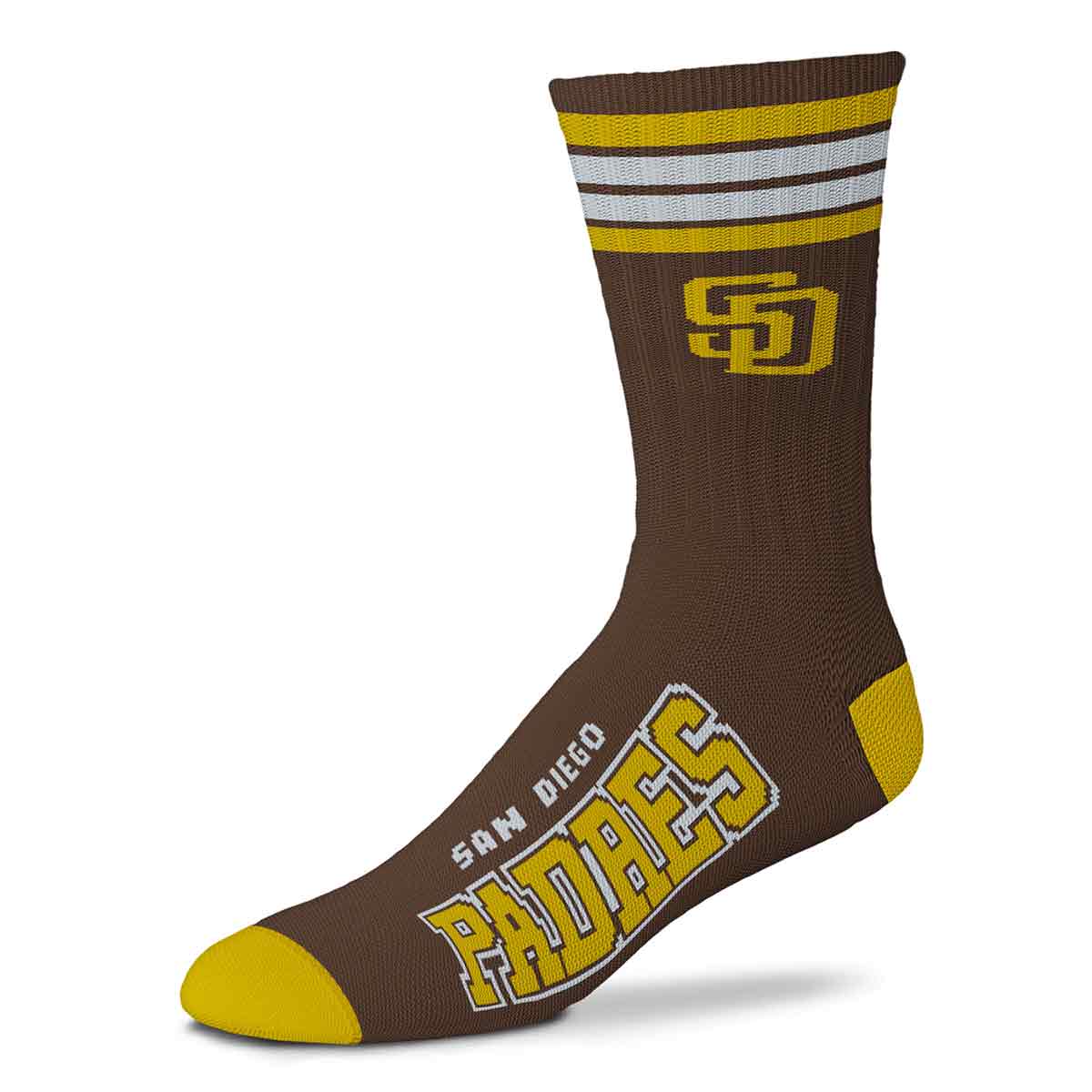 San Diego Padres - 4 Stripe Deuce Socks