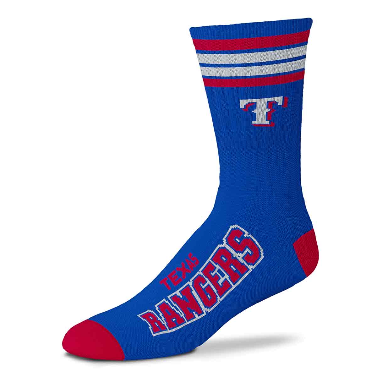 Texas Rangers - 4 Stripe Deuce Socks