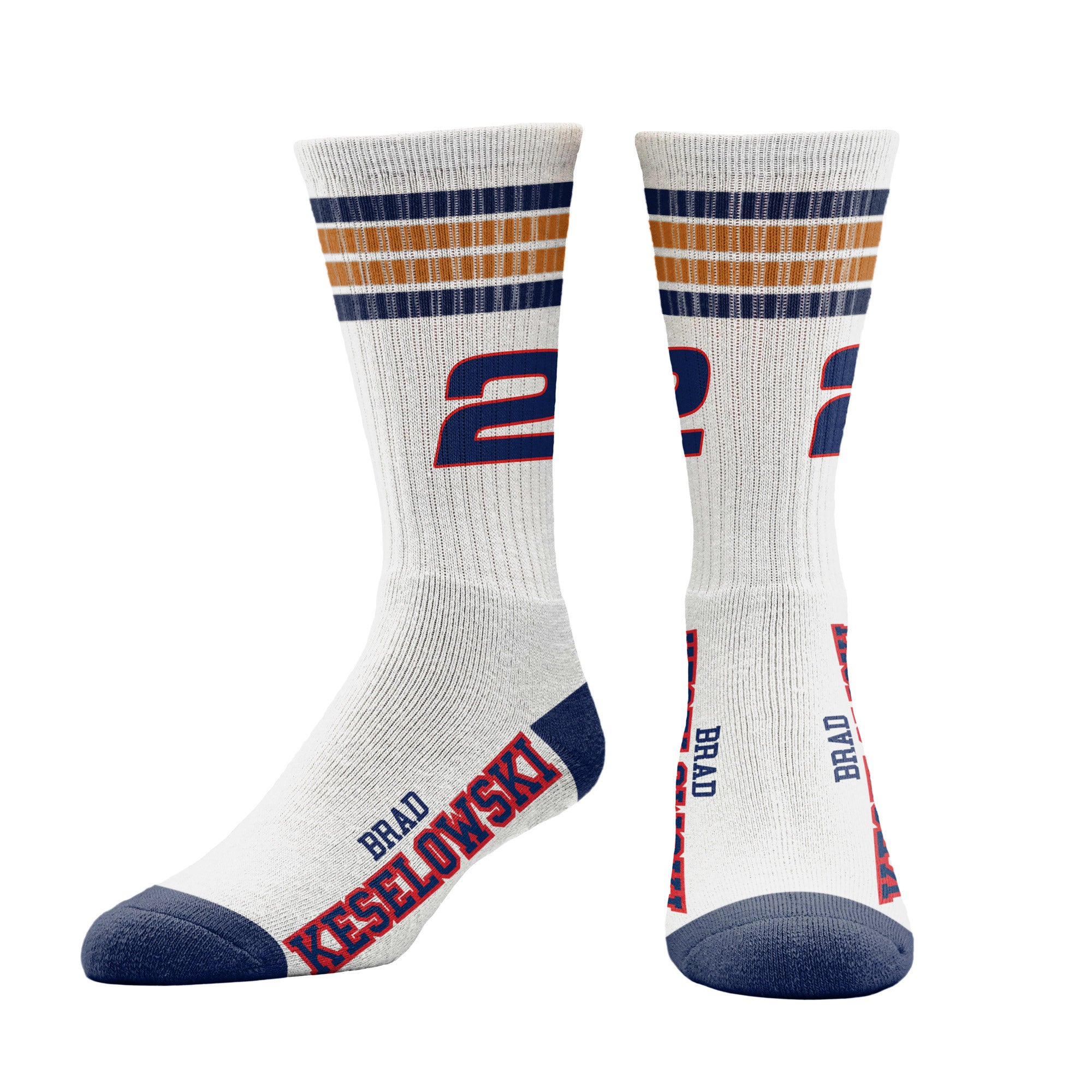 Officially Licensed MLB Miami Marlins Pinstripe Socks, Size Small/Medium | for Bare Feet