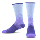 Premium Crew Socks Static Stripe Purple