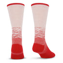 Premium Crew Socks Static Stripe Red