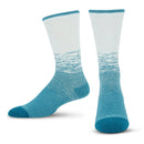 Premium Crew Socks Static Stripe Teal