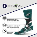 Philadelphia Eagles Breakout Premium Crew Socks