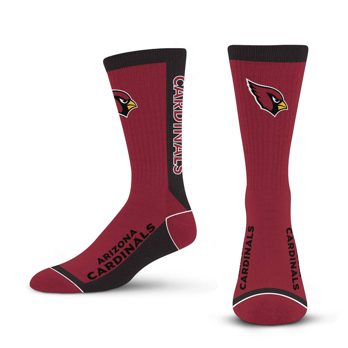 Lateral Crew Socks Arizona Cardinals