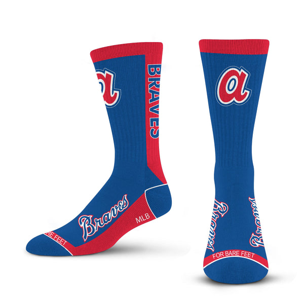 Brand New outlet Atlanta Braves Socks