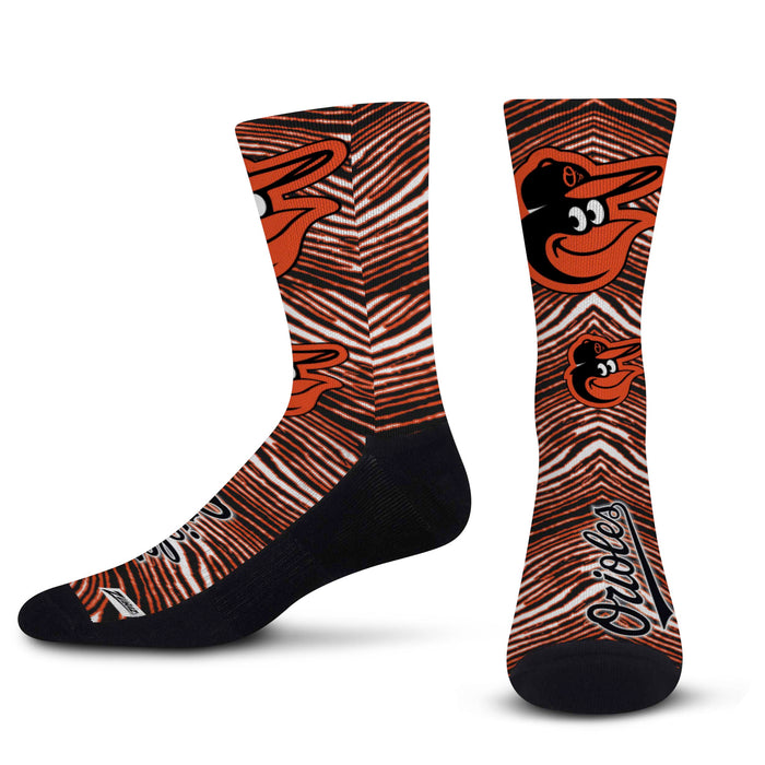 Baltimore Orioles Uniform Crew Socks - White