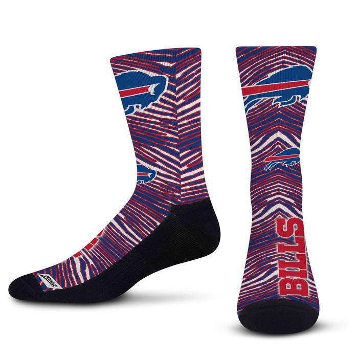 Buffalo Bills NFL Womens Fan Footy 3 Pack Slipper Socks