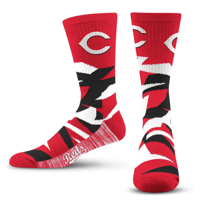 for Bare Feet MLB Cincinnati Reds Go Team Socks - Each