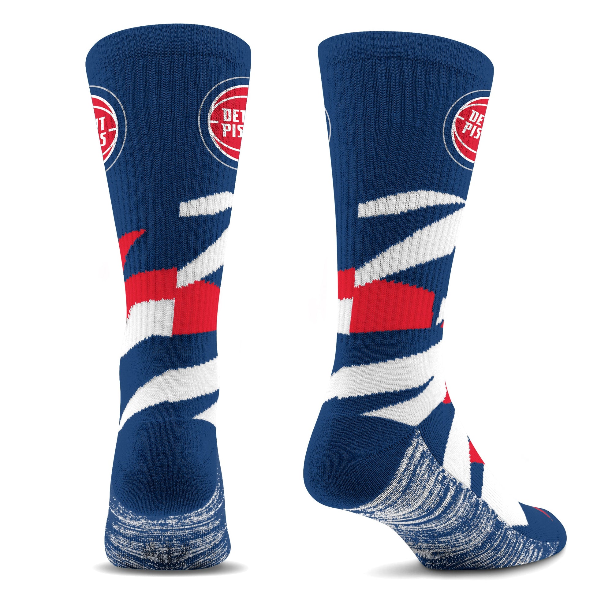 Detroit Pistons Breakout Premium Crew Socks