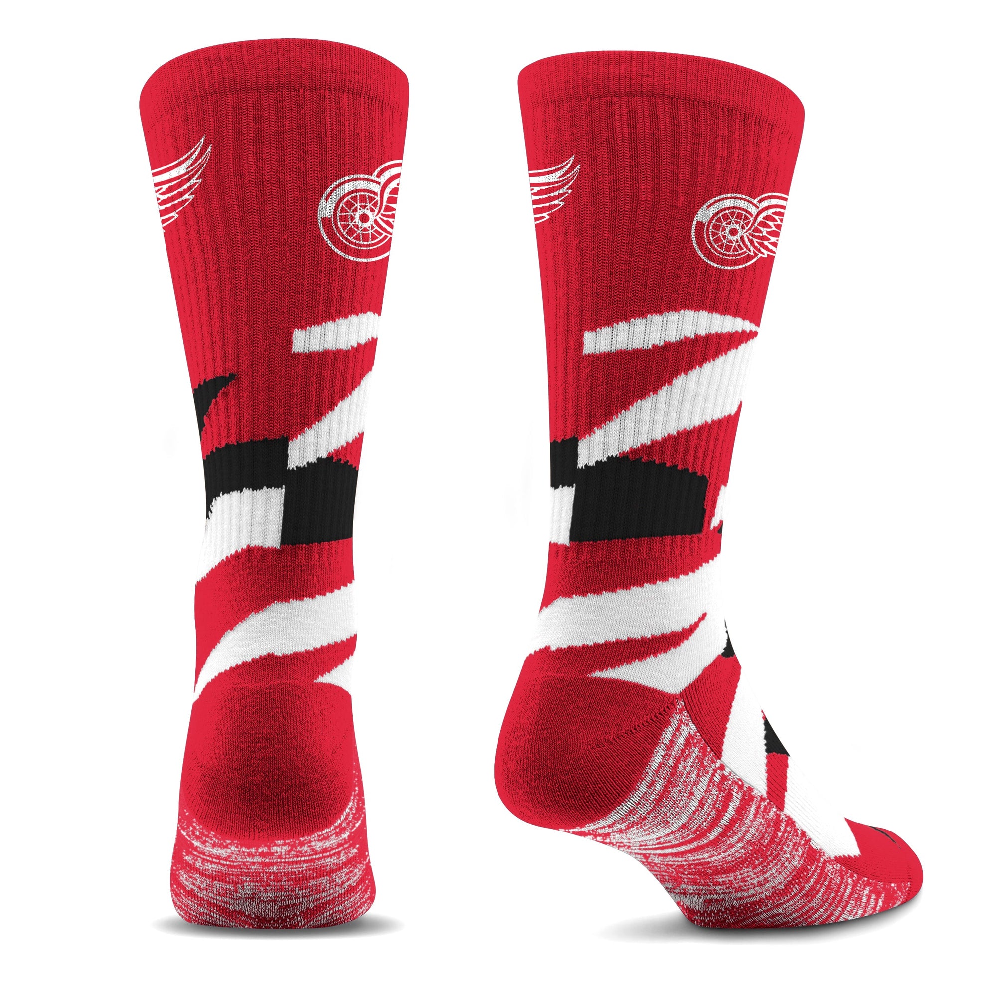 Detroit Red Wings Breakout Premium Crew Socks