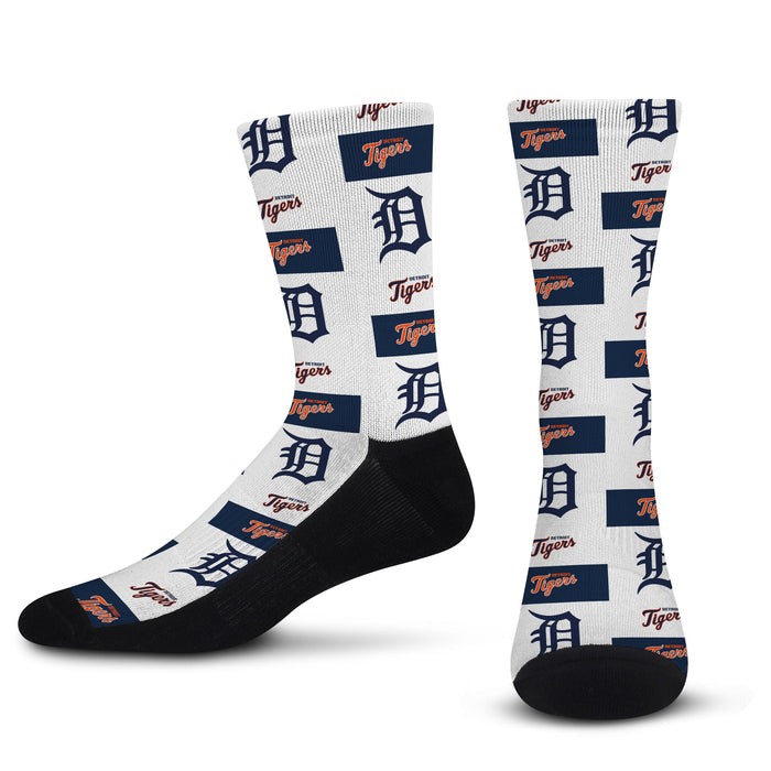 Detroit Tigers Stance Pop Fly Logo Crew Socks