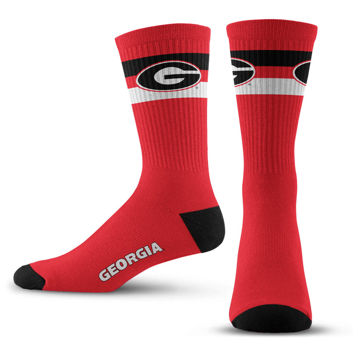 Georgia Bulldogs Legend Premium Crew Socks