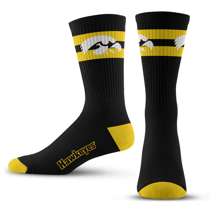 Iowa Hawkeyes Legend Premium Crew Socks