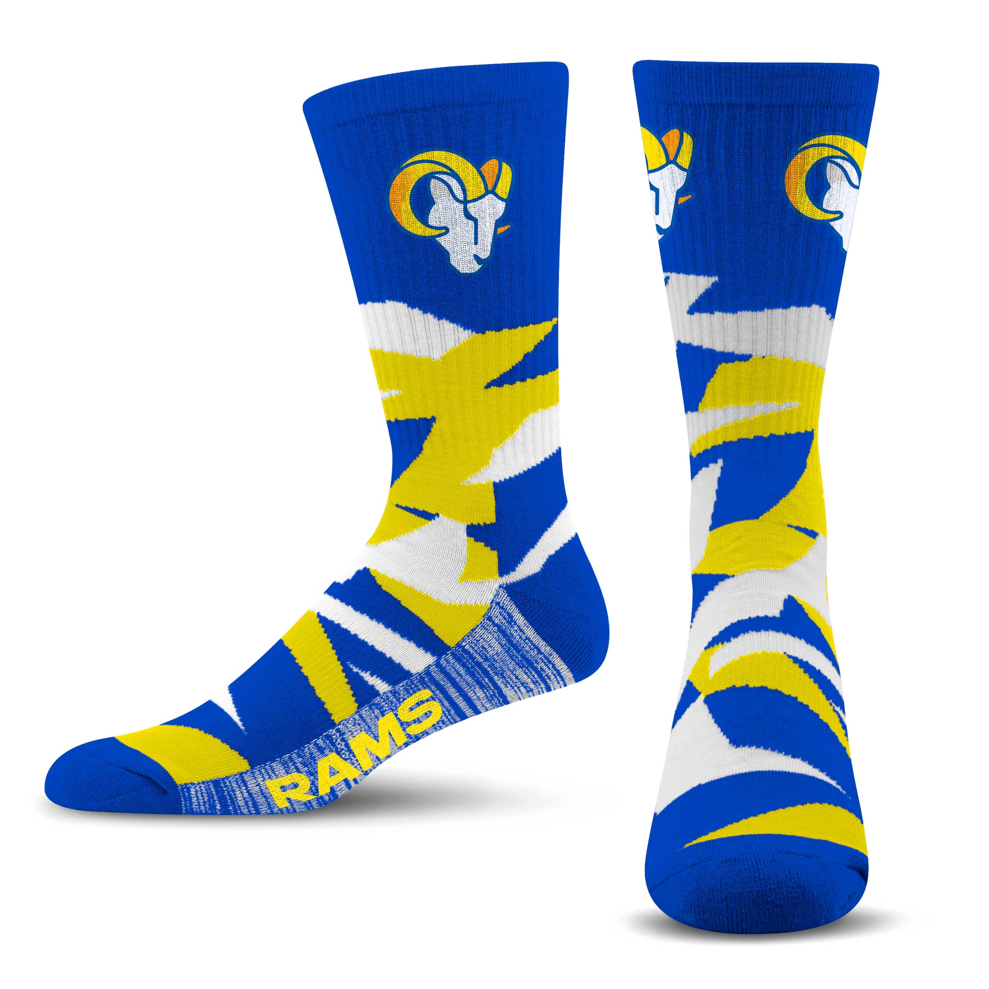 Los Angeles Rams Breakout Premium Crew Socks