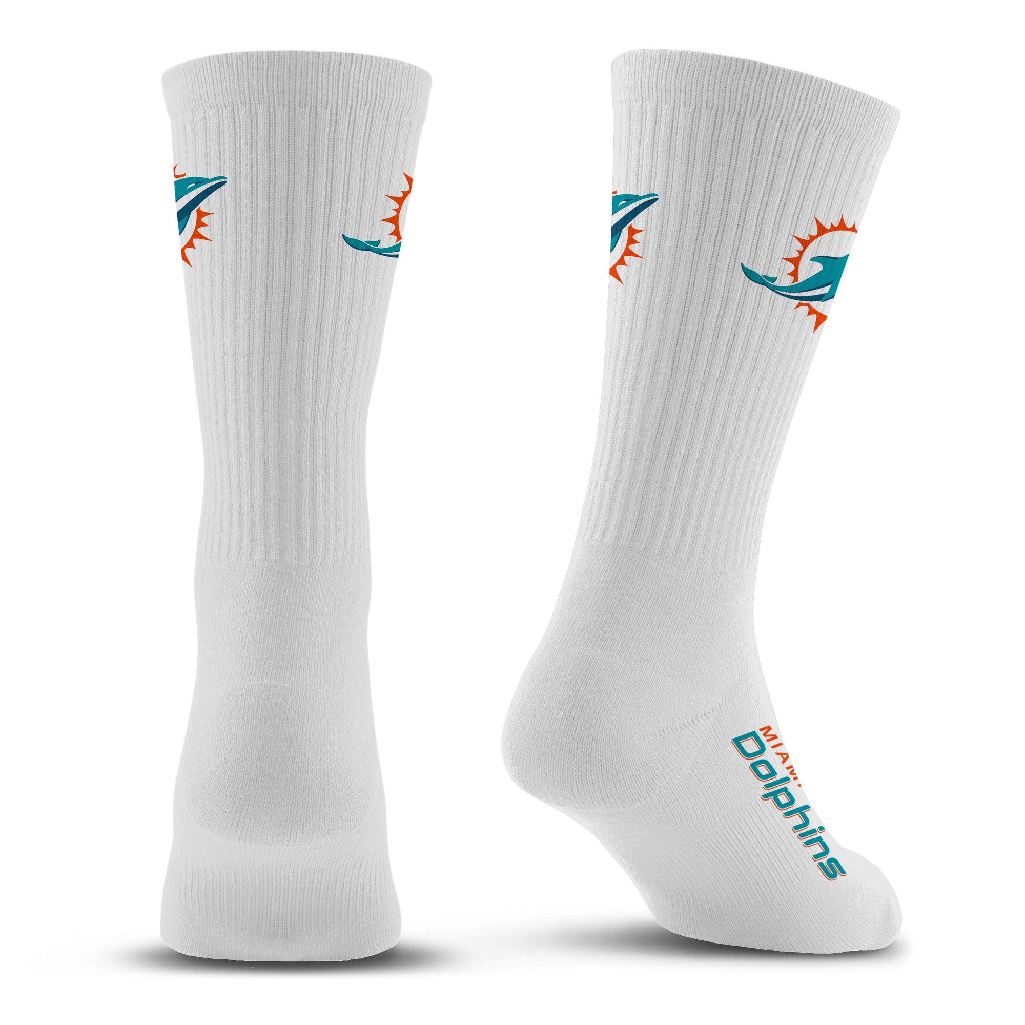 Miami Dolphins Refresh Premium Crew Socks