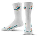 Miami Dolphins Refresh Premium Crew Socks